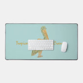 Tropisch Sinaasappel Bureaumat (Keyboard & Muis)