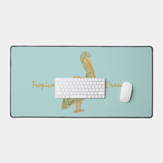 Tropisch Sinaasappel Bureaumat (Keyboard & Muis)