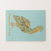 Tropisch Sinaasappel Legpuzzel (Horizontaal)