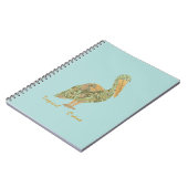 Tropisch Sinaasappel Notitieboek (Linkerzijde)