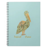 Tropisch Sinaasappel Notitieboek (Voorkant)