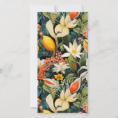 Tropisch Sinaasappel Paradise Menu (Achterkant)