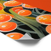 Tropisch Sinaasappel Paradise Mimosa Bar Poster (Hoek)