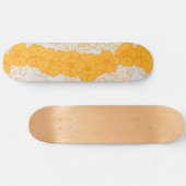 Tropisch skateboard hau hibiscus (Horizontaal)