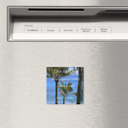 Tropisch Sla de datum op Magneet (Insitu (Vaatwasser))