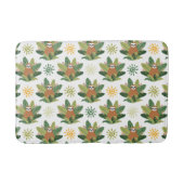 Tropisch sleufpatroon badmat (Voorkant)