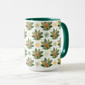 Tropisch sleufpatroon mok (Voorkant rechts)