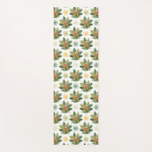 Tropisch sleufpatroon yogamat (Voorkant)