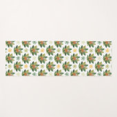 Tropisch sleufpatroon yogamat (Voorkant (horizontaal))