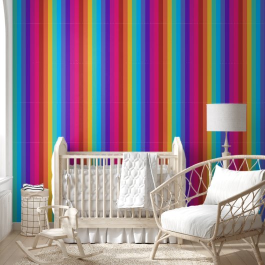 Tropisch Snoep Stripe PS Verticaal Behang (Kinderen)