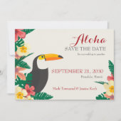 Tropisch sparen de Aankondiging van de Datum (Voorkant)