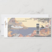 Tropisch sparen de Datum - Eerste Klasse 2A Save The Date (Voorkant)