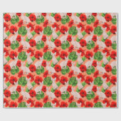 Tropisch Sphynx Cat Vector Naadloos Patroon Cadeaupapier (Vlak)