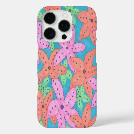 Tropisch Sterrenpatroon Case-Mate iPhone Case (Achterkant)