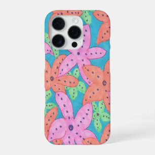 Tropisch Sterrenpatroon iPhone 16 Pro Hoesje