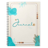 Tropisch stijljournaal notitieboek (Voorkant)