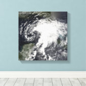 Tropisch Storm Alberto Canvas Afdruk (Insitu (Houten vloer))