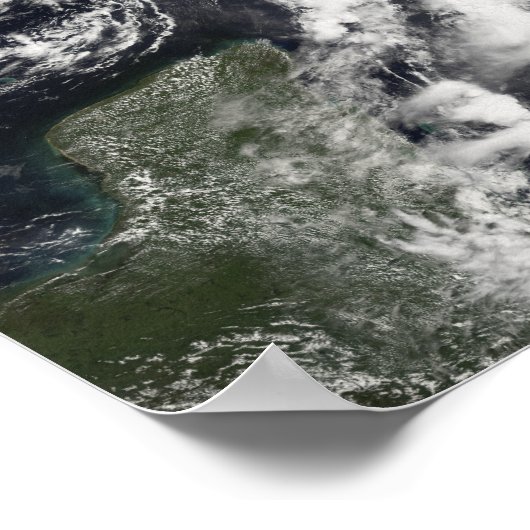 Tropisch Storm Alberto Poster (Hoek)