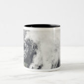 Tropisch Storm Alberto Tweekleurige Koffiemok (Center)