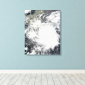 Tropisch Storm Alma Canvas Afdruk (Insitu (Houten vloer))