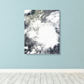 Tropisch Storm Alma Canvas Afdruk (Insitu (Houten vloer))