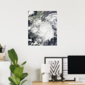 Tropisch Storm Alma Poster (Thuiskantoor)