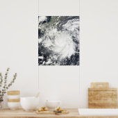 Tropisch Storm Alma Poster (Keuken)