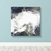 Tropisch Storm Arthur Canvas Afdruk (Insitu (Houten vloer))