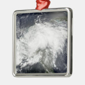 Tropisch Storm Arthur Metalen Ornament (Links)