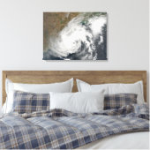 Tropisch Storm Bijli Canvas Afdruk (Insitu (Slaapkamer))