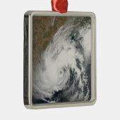 Tropisch Storm Bijli Metalen Ornament (Rechts)