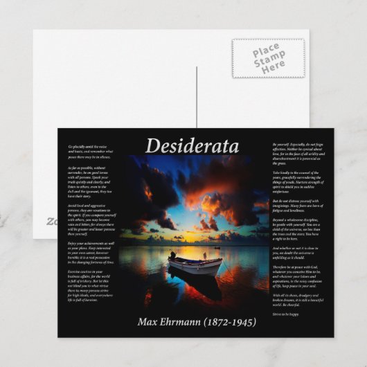 Tropisch Storm Briefkaart (Voorkant / Achterkant)