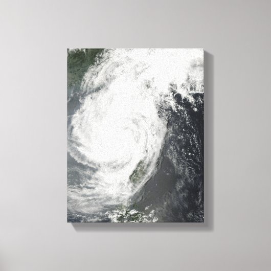 Tropisch Storm Canvas Afdruk (Voorkant)