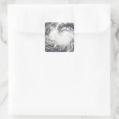 Tropisch Storm Chanchu 2 Vierkante Sticker (Tas)