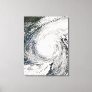 Tropisch Storm Chanchu Canvas Afdruk