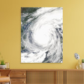 Tropisch Storm Chanchu Canvas Afdruk (Insitu (Woonkamer))