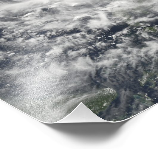 Tropisch Storm Chanchu Foto Afdruk (Hoek)