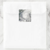 Tropisch Storm Chanchu Vierkante Sticker (Tas)