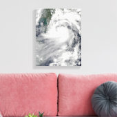 Tropisch Storm Chanthu Canvas Afdruk (Insitu (Woonkamer))