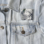 Tropisch Storm Chanthu Vierkante Button 5,1 Cm (In situ)