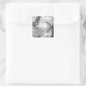 Tropisch Storm Chanthu Vierkante Sticker (Tas)