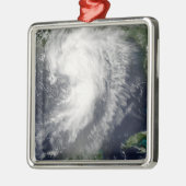 Tropisch Storm Cindy Metalen Ornament (Links)