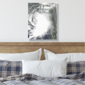 Tropisch Storm Claudette Canvas Afdruk (Insitu (Slaapkamer))