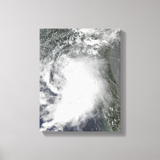 Tropisch Storm Claudette Canvas Afdruk (Voorkant)