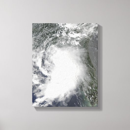 Tropisch Storm Claudette Canvas Afdruk (Voorkant)