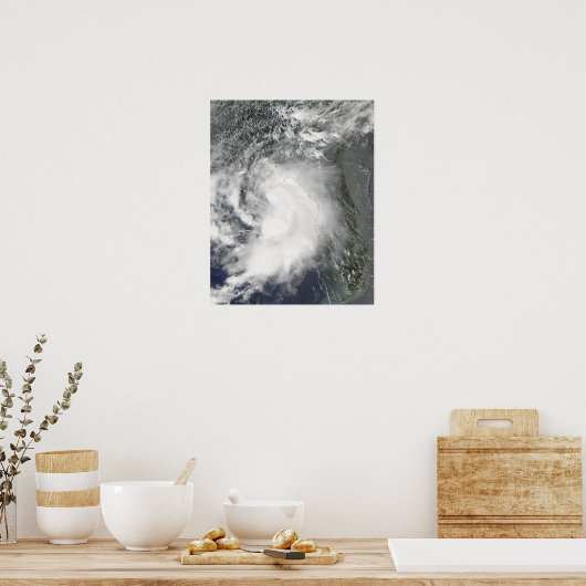 Tropisch Storm Claudette Poster (Keuken)