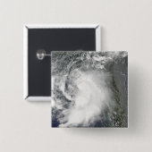 Tropisch Storm Claudette Vierkante Button 5,1 Cm (Voorkant /achterkant)