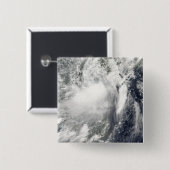 Tropisch storm Conson nadert Vietnam Vierkante Button 5,1 Cm (Voorkant /achterkant)