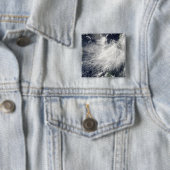 Tropisch Storm Conson Vierkante Button 5,1 Cm (In situ)