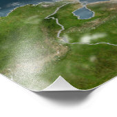 Tropisch Storm Dennis Foto Afdruk (Hoek)